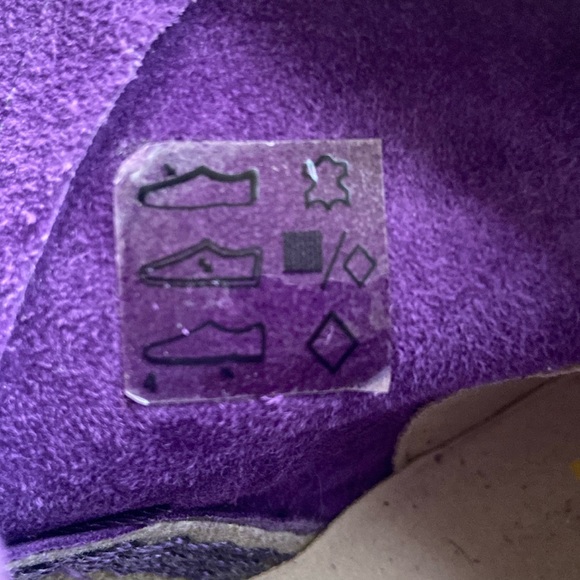 NWOB Dr. Martens Blythe Purple Suede 2-Eyelet Desert Chukka Boot Women's Size 6 - Picture 9 of 13